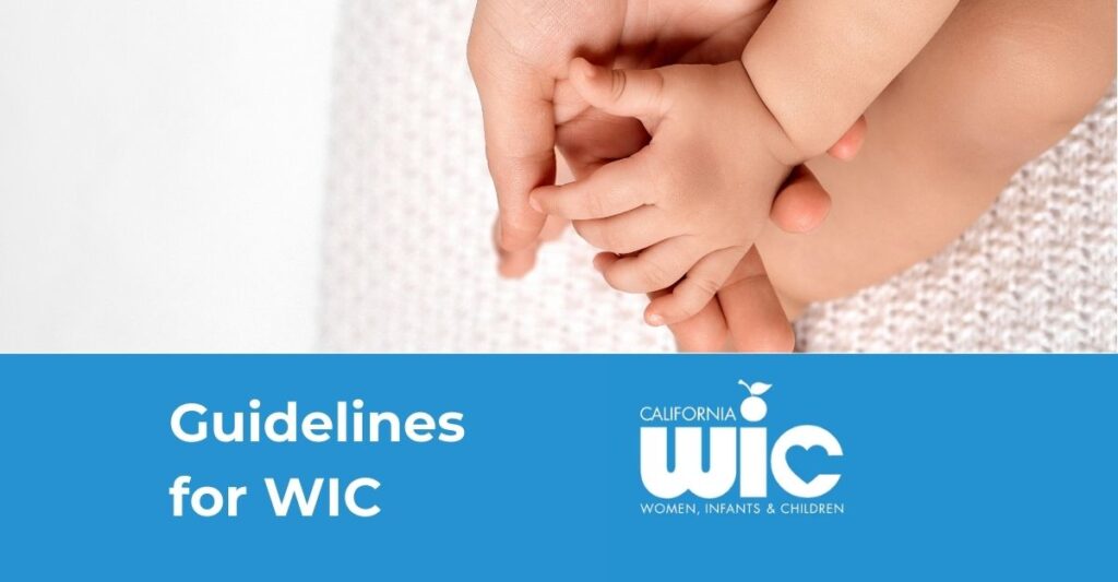 guidelines for wic