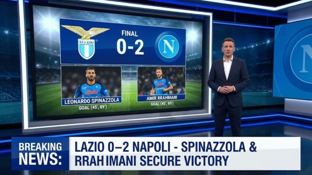 Evangeline Lilly Lazio 0–2 Napoli Spinazzola and Rrahmani Secure Victory Brain Injury After Hawaii Accident