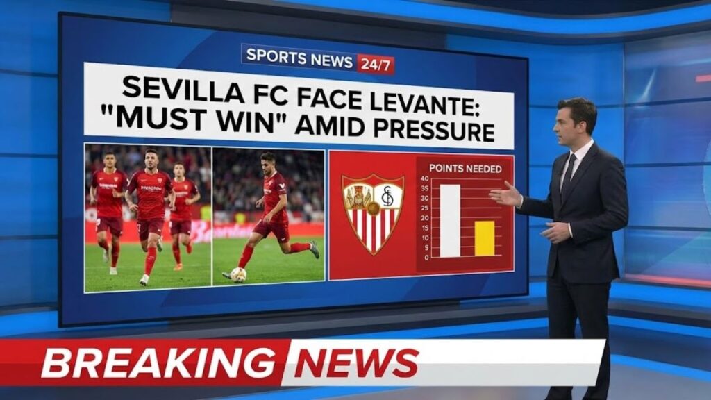Sevilla FC Must Add Points Against Levante Amid Pressure